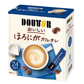 ドトールコーヒー　ほろにがカフェオレ　24本×6個　2ケースセット(計12個)（KK）