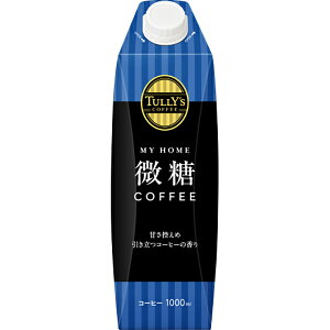 ɓ TULLY'S COFFEE MY HOME  Lbvt 1000ml×6{ (1P[X)