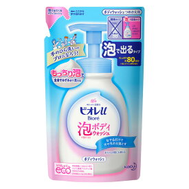 ビオレu 泡で出てくるボディウォッシュ ［つめかえ用］［480ml] KO 花王