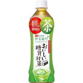 サントリー 伊右衛門プラス おいしい糖質対策 500ml×24本入り (1ケース) (KT)