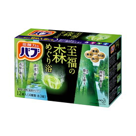 バブ 至福の森めぐり浴 12錠(医薬部外品）　KO 花王