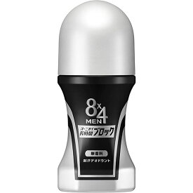 8x4(エイトフォー) メン ロールオン 無香料(60mL) 花王【医薬部外品】