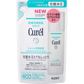 【医薬部外品】キュレル 潤浸保湿 化粧水 III とてもしっとり つめかえ用(130mL)　KO 花王