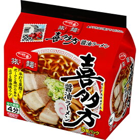 サッポロ一番　旅麺　喜多方　醤油ラーメン　5食パック 83g×5食×6個入り(1ケース)（KK）