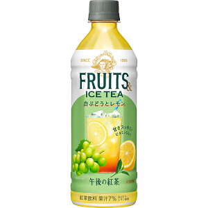 ߌ̍g FRUITS & ICE TEA Ԃǂƃ 500ml×24(1P[X)
