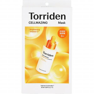 トリデン セルメイジングビタCフェイスマスク 26mL×3枚