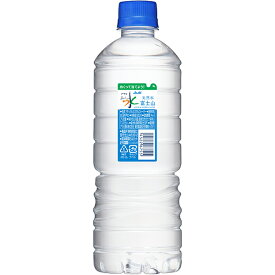 アサヒ おいしい水天然水シンプルecoラベル 600ml×24本 (1ケース)