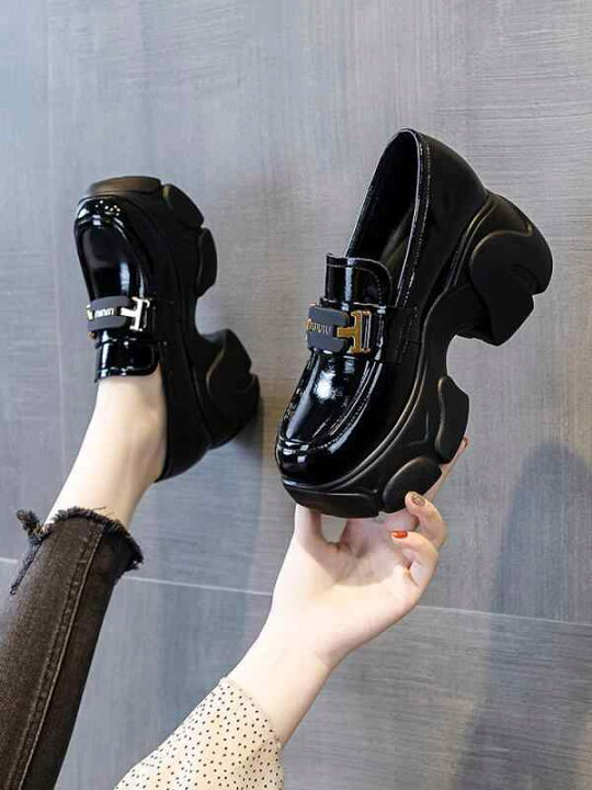 楽天市場】ローファー 厚底 スニーカー パンプス レディース 