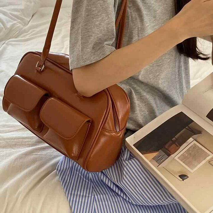 楽天市場】レディースバッグ 鞄 肩掛け ショルダーバッグ 韓国 レトロ  