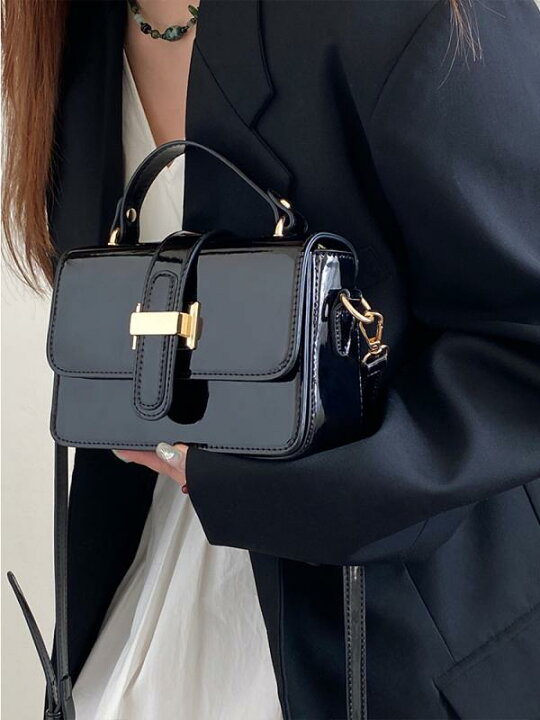 楽天市場】ショルダーバッグ 黒 ブラック レディース バック 小さめ  