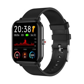Fujirec フジレック スマートウォッチ iPhone/Android対応 音楽再生 1.70インチ HD大画面 活動量計 腕時計 Bluetooth5.2 歩数計 180mAh スポーツウォッチ IP68防水 smart watch メッセージ通知 LINE通知 天気予報 ミニゲーム 目覚まし時計 日本語対応