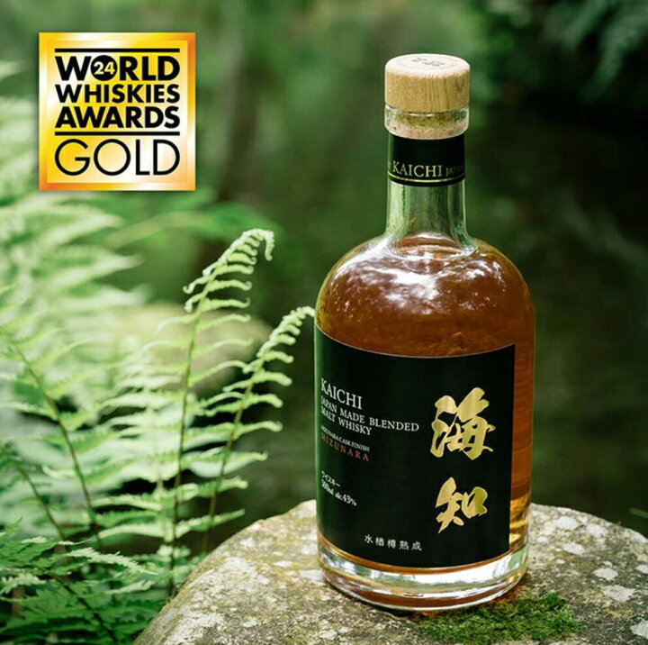 楽天市場】海知 カイチ ウイスキー KAICHI 500ml ミズナラ樽 国産 