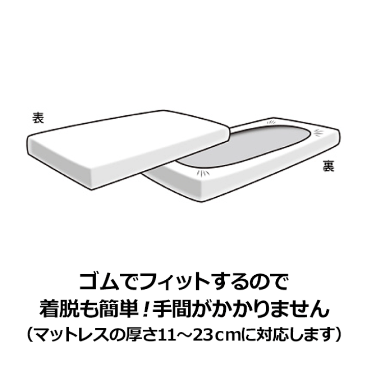 楽天市場】マニフレックス コットンパイルボックスシーツ