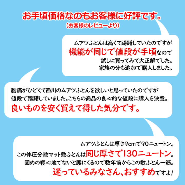 楽天市場 体圧分散マット敷ふとん シングル 柄おまかせ 専用シーツ付き ぎっくり腰や腰痛 体圧分散マットレス 130ニュートン ハードタイプ 硬め 耐圧分散 らくらく敷き布団 単身赴任 ひとり暮らし 新生活 寝具 被災時の避難生活の寝具に 布団 枕 マットレス通販ふかふか