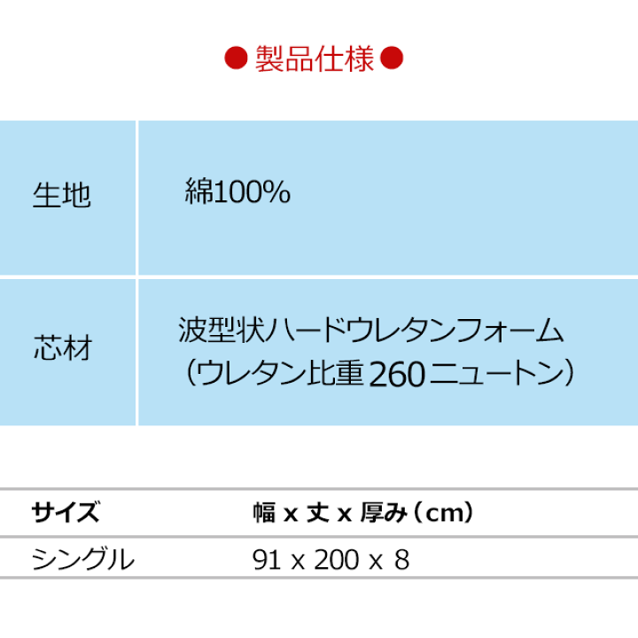 楽天市場 体圧分散マット敷ふとん シングル 柄おまかせ 専用シーツ付き ぎっくり腰や腰痛 体圧分散マットレス 130ニュートン ハードタイプ 硬め 耐圧分散 らくらく敷き布団 単身赴任 ひとり暮らし 新生活 寝具 被災時の避難生活の寝具に 布団 枕 マットレス通販ふかふか