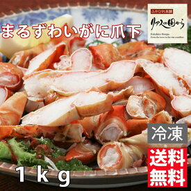 まるずわいがに カネダイ 【ボイルまるずわいがに】まるずわいがに爪下ハーフカット800g　(総重量1kg）【ズワイガニ各種】【送料無料沖縄県離島以外】【むき身】【ボイル済み】【業務用】【冷凍】まるずわいがに ディープシーレッドクラブ 鍋