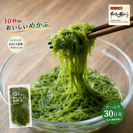めかぶ 高級10秒deおいしいめかぶ 丸繁商店 三陸千切りめかぶ 40g×30入れ 30日分 セット (冷凍)とろとろ、ネバネバ感が魅力 タレとの相性が抜群。気仙沼めかぶ メカブ 華めかぶ 買いだめ 10秒めかぶ ランキング受賞！
