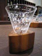 【至高の酒器】淳工房『木グラス』（吹雪・一位）　中サイズ(約110cc)
