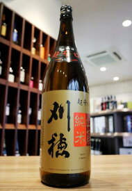 刈穂　超辛口+12　山廃純米　秋田清酒　1800ml
