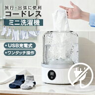 【10%OFFクーポンあり】ミニ洗濯機 コードレス 小型洗濯機 1L タイマー機能付き 旅行 収納 持ち運び 果物…