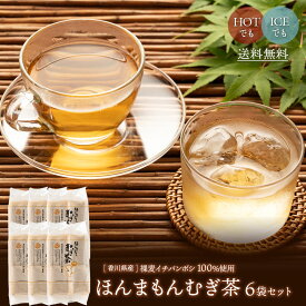 国産 ほんまもんむぎ茶 312パック 10g52袋 6個セット 送料無料 麦茶 パック麦茶 パック 香川県産 イチバンボシ100% 国産 麦茶 ほんまもん麦茶 赤ちゃん ベビー 子供 妊婦さん ノンカフェイン 煮出し 水出し むぎ茶 麦茶バッグ 麦茶パック入れ　お買い得品