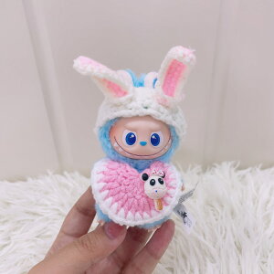 Labubu 10cm h[ uu labubu4.0 Ԃ ߑZbg Zbg ʂݗpm h[ l Ή p[eB[ Be  0155