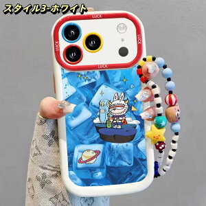 uu iPhone 17 Pro Max P[X J[gD[ labubu Lovebu fUC AN f Ԃ Yی ʐF҂ݕRt 17 Pro 17 Air Ή یP[X X}z`F[