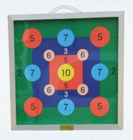 レクリエーション 吹き矢｜吸盤式壁掛用レクリエーション的(的のみ)