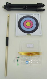 みんなで楽しく簡単吹矢！70cm筒用 吸盤式競技的スタンドセットQKS700