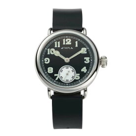 腕時計 TMPL テンプル 1910s-SS01SB シルバー/文字盤ブラック クオーツ スモールセコンド メンズ レディース