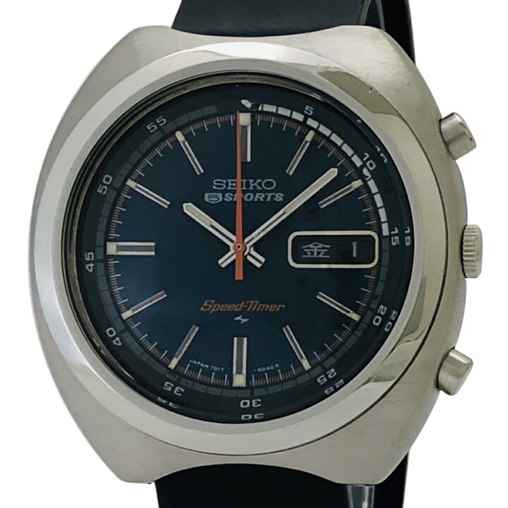 楽天市場】【中古】SEIKO セイコー 5スポーツ スピードタイマー 7017  