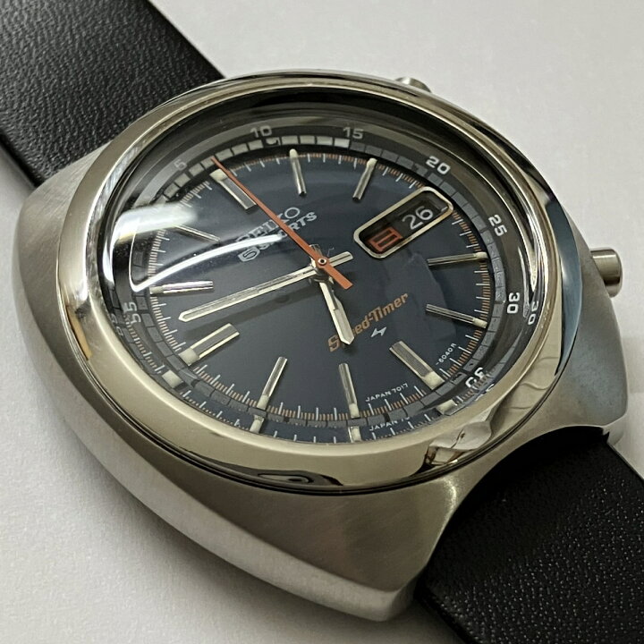 楽天市場】【中古】SEIKO セイコー 5スポーツ スピードタイマー 7017  