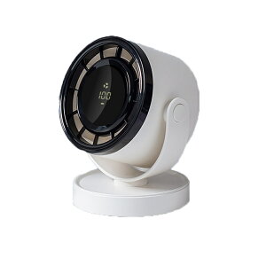 【一年保証】扇風機 卓上 DCモーター 壁掛け 4000mAH 4段階風量調節 左右360°自動首振り USB給電 壁掛け 穴あけ不要 循環 冷房 暖房 換気 梅雨 衣類乾燥 省エネ 節電 脱衣所 オフィス おしゃれ 熱