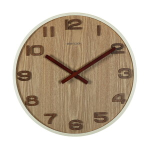 壁掛け時計 おしゃれ 木製 北欧 和風 静音 掛け時計 人気 直径 30cm 35cm 40cm 連続秒針 高品質 高精度 シンプル 立体数字 ナチュラル インテリア リビング 寝室 オフィス 木目 モダン 音がしない