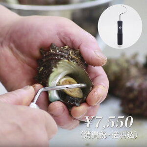 サザエ開けPREMIUM すぐ取れる簡単器具 ふくべ鍛冶 さざえ開け 簡単 便利 調理グッズ 調理器具 ステンレス キッチングッズ おしゃれ かっこいい かわいい 便利グッズ 飲食店 海鮮料理 特許出