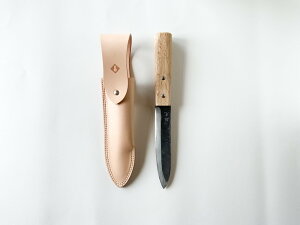 能登マキリ(孫光)ヌメ皮ケース付き 135mm ふくべ鍛冶 丹精を込めた職人手づくり マキリ 能登 万能包丁 万能ナイフ 小刀 包丁 アウトドア キャンプ ガーデニング プレゼント ギフト 誕生日