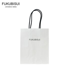 【公式】 FUKUBISUI（フクビスイ） Fショッパー 白 Sサイズ　|　ショッパー ギフトキット ギフト プレゼント