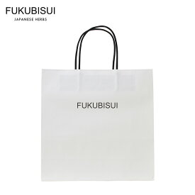 【7/15(火)限定店内全品ポイント5倍】【公式】 FUKUBISUI（フクビスイ） Fショッパー 白 Lサイズ　|　ショッパー ギフトキット ギフト プレゼント