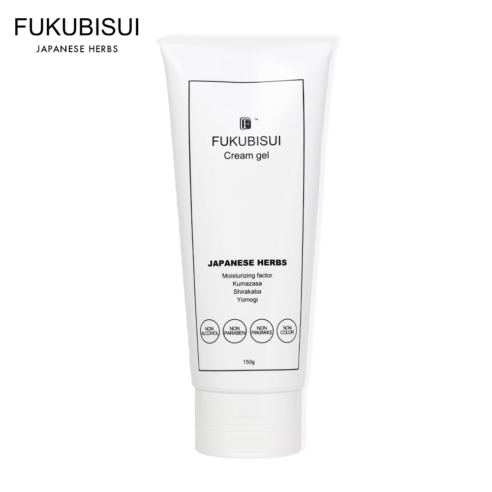 FUKUBISUI（フクビスイ） 福美水クリームジェル 150g　|　化粧水 スキンケア 敏感肌 乾燥肌 ゆらぎ肌 現代肌 全身用 低刺激 メンズコスメ UVケア