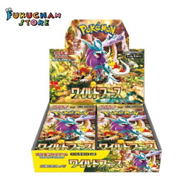 【14時までのご注文で即日発送】【新品未開封シュリンク付き】ポケモンカード ワイルドフォース 強化拡張パック ワイルド フォース スカーレット&バイオレット pk-wild ポケモンカード シュリンク付き　拡張パック　ポケカ　ポケモン カードゲーム 1BOX　ボックス