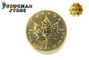 【中古/美品】カナダ メイプルリーフ 金貨 エリザベス デザイン コイン Eliza-map1/2oz メープルリーフ K24 9999 1/2…