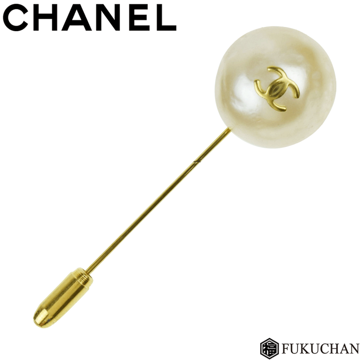 シャネル 94A ブローチ フェイクパール ココマーク ゴールドカラー 楽天市場】【CHANEL/シャネル】ココマーク×パール ピンブローチ