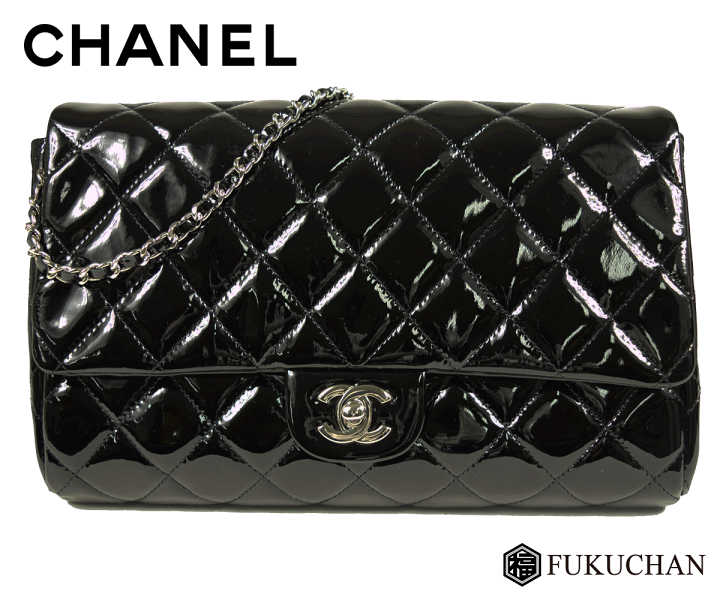 楽天市場】【CHANEL/シャネル】エナメル マトラッセシングルチェーン
