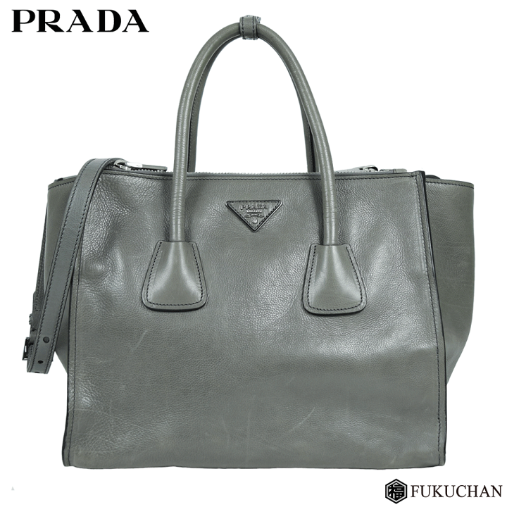 PRADA●BN2619 カーフスキン トートバック  2WAY 楽天市場】【PRADA/プラダ】グレースカーフ2way トートバッグ