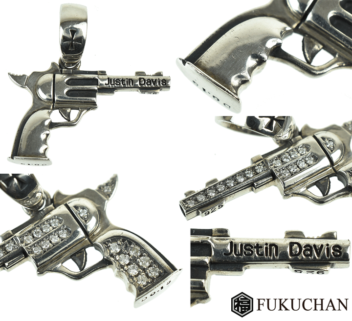 Justin Davis SPJ154 SEX PISTOL ピストルペンダント SEX PISTOL/Justin Davis（ジャスティンデイビス） - DEFI