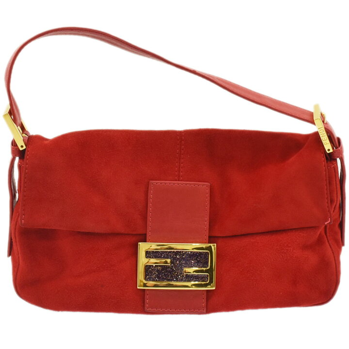 楽天市場】FENDI フェンディ マンマバケット FFロゴ スエード  