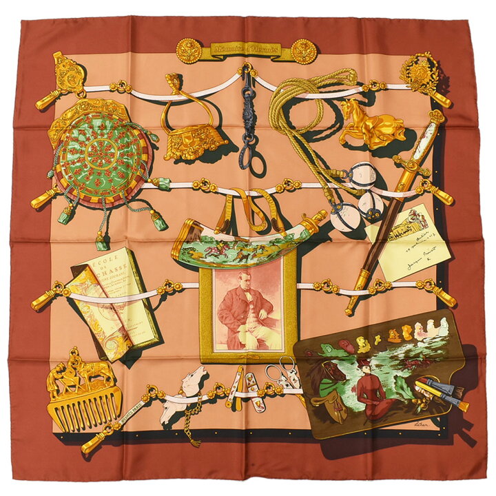 楽天市場】HERMES エルメス カレ90 Memoire d 