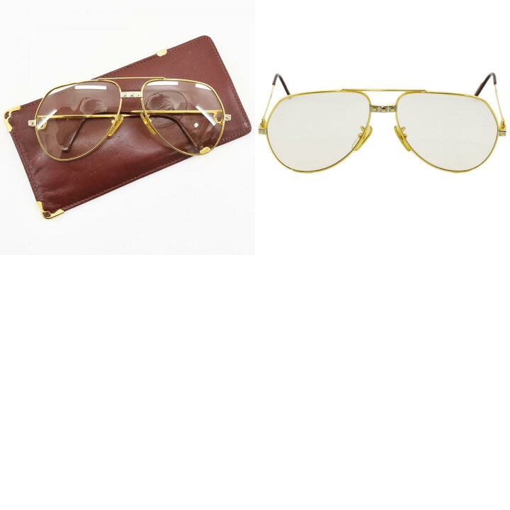 楽天市場】CARTIER カルティエ メガネ サントス ティアドロップ 眼鏡  