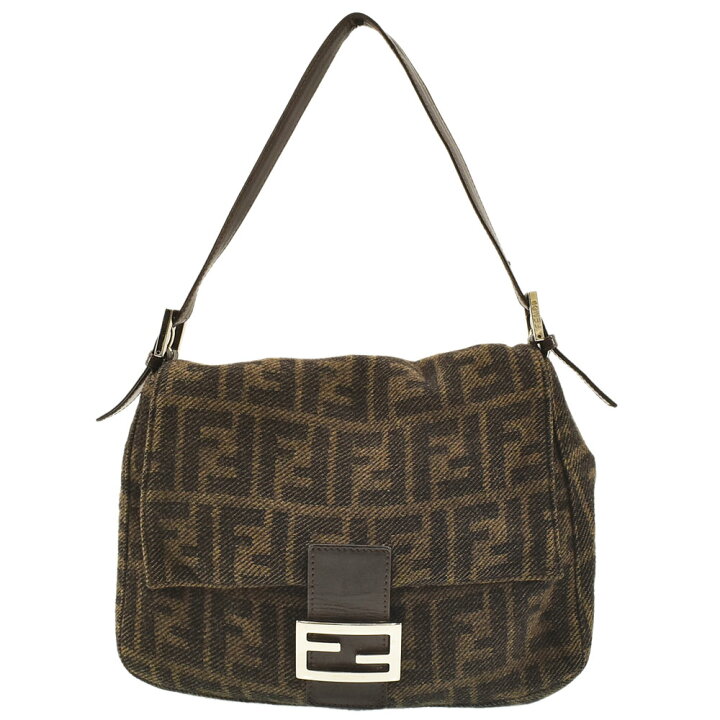 フェンディズッカマンマバケットハンドバッグカシミア｜ハンドバッグ 