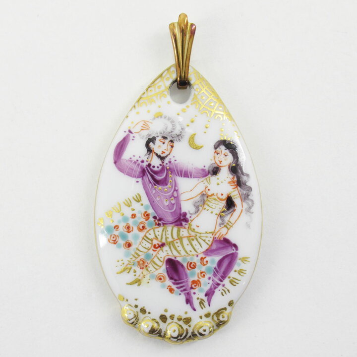 楽天市場】Meissen マイセン アラビアンナイト ペンダントトップ 箱  